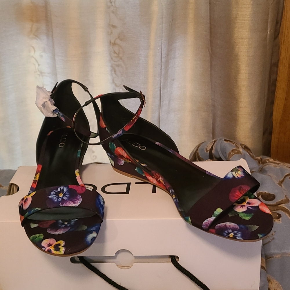 Aldo floral sandals